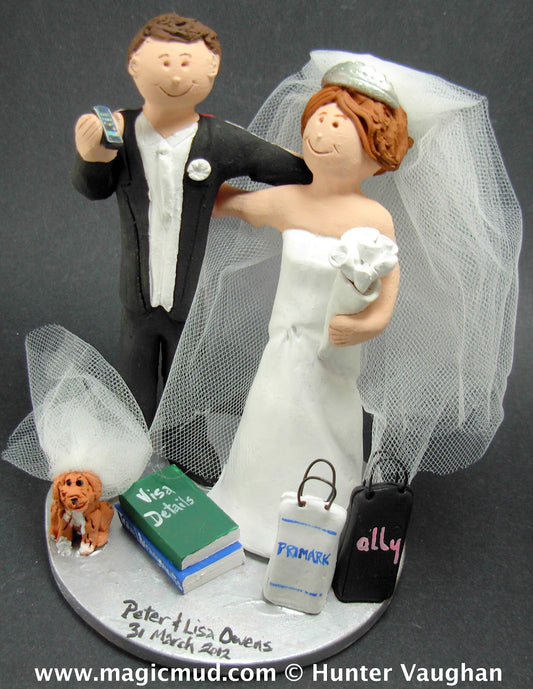 iphone Wedding Cake Topper