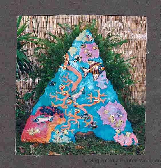 Aquatic Wall Hanging custom made for Florida Condo