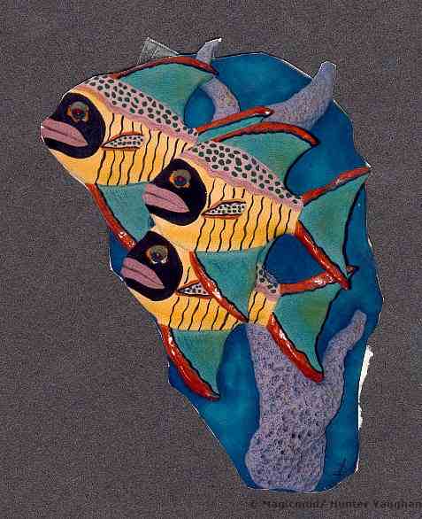 Tropical Fish Wallhanging