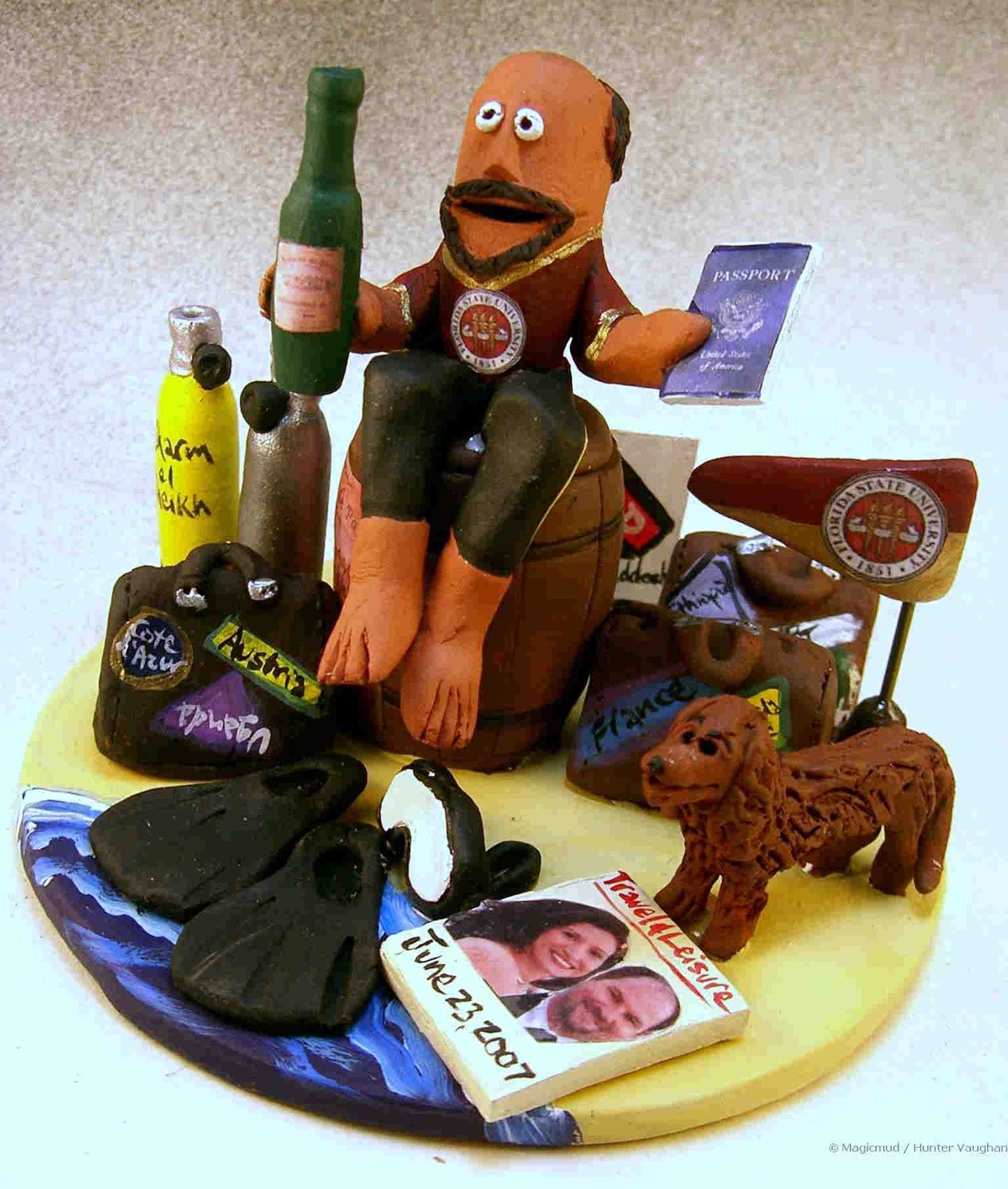 Cake Topper for a Groom