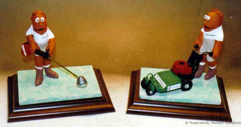 Golf Clubs and Lawnmowers