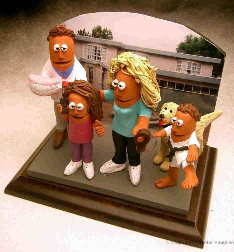 Dentist and Family