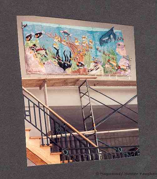 Gulf Stream Installation above Indoor Swimming Pool