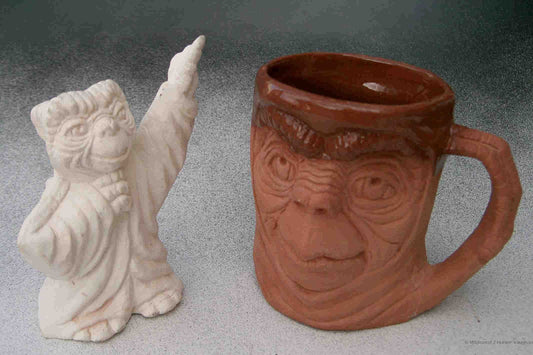 Custom Made ET Figurine and Mug