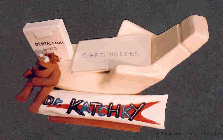 Dental card holder. Perfect present for any Dentist
