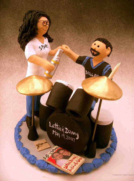 Groom's Cake Topper