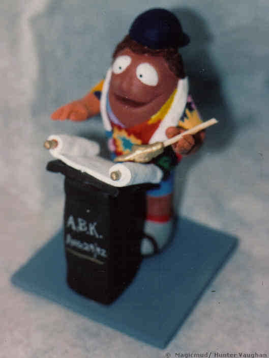 An original Bar Mitzvah gift, a Personalized figurine of the Bar Mitzvah Boy