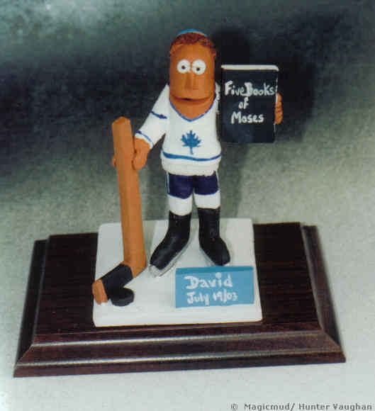 Unique Bar Mitzvah Cake Topper, for the sports loving Boy.