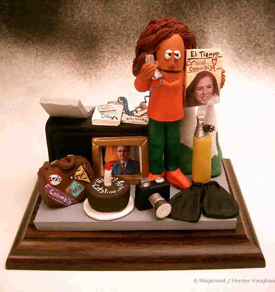 Personalized 40th Birthday Figurine