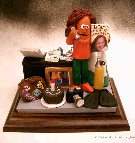Personalized 40th Birthday Figurine