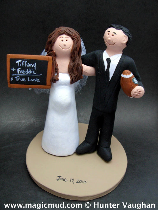 Teacher's Wedding Cake Topper