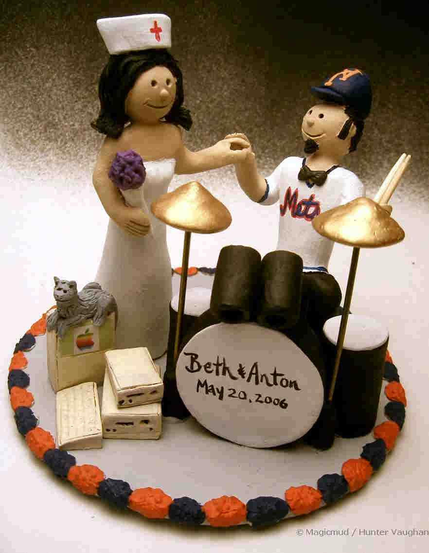 Nurse's Wedding Cake Topper
