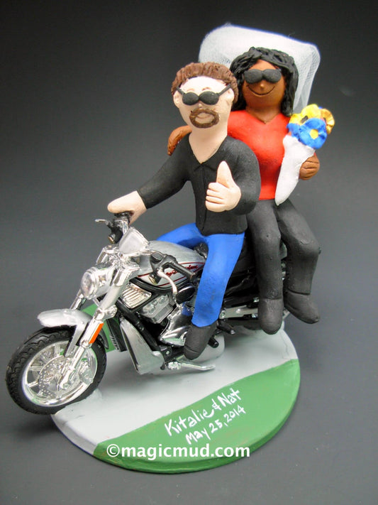 Wedding Cake Topper for a Biracial Marriage,Interracial Wedding CakeTopper, Interracial Wedding Anniversary Gift,Mixed Race Anniversary Gift