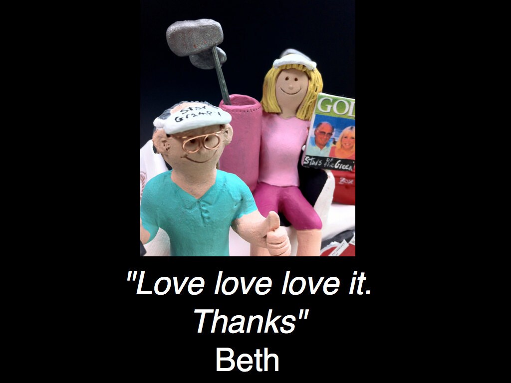 Senior Citizen Bride and Groom Wedding Cake Topper, Custom Made Wedding Cake Topper for Seniors, Wedding Cake Topper for a Second Marriage