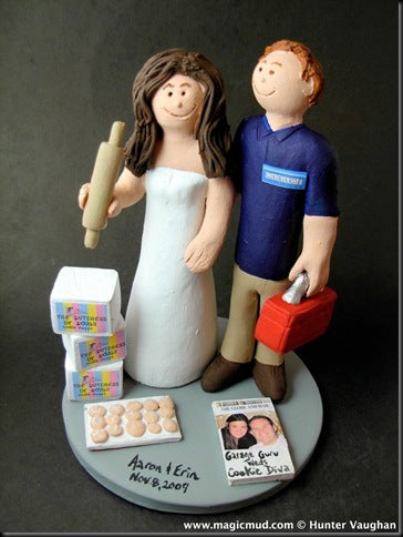 Baker’s Wedding Cake Topper