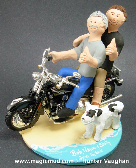 Gay Groom's Wedding Cake Topper