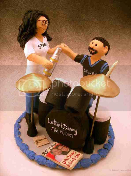 Grooms Cake Topper