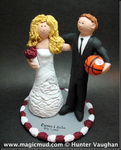 Texas A&amp;M Aggies Wedding Cake Topper