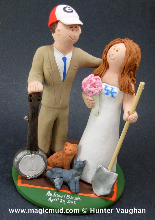 University of Georgia Groom Weds University of Kentucky Bride