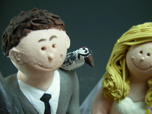 Bird Watchers Wedding cake Topper - Video