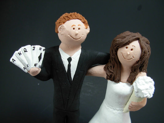 Las Vegas Themed Wedding Cake Topper - Video