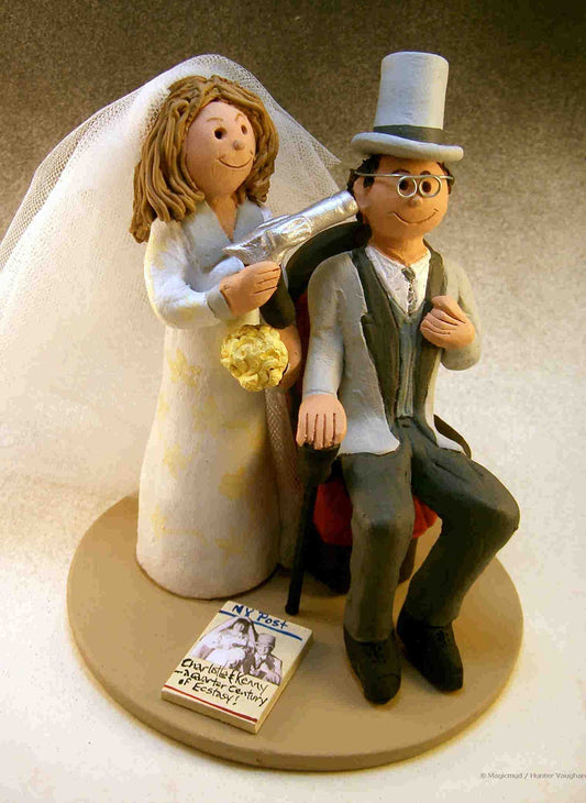 25th Anniversary Cake Topper