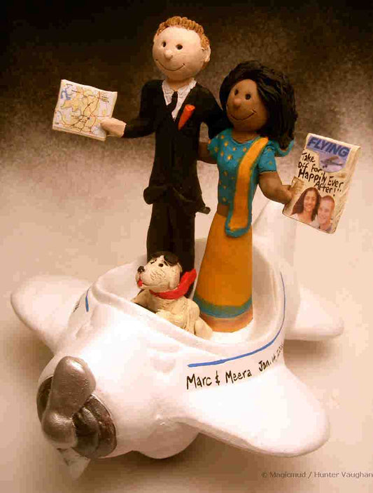 Wedding Cake Topper for Pilot