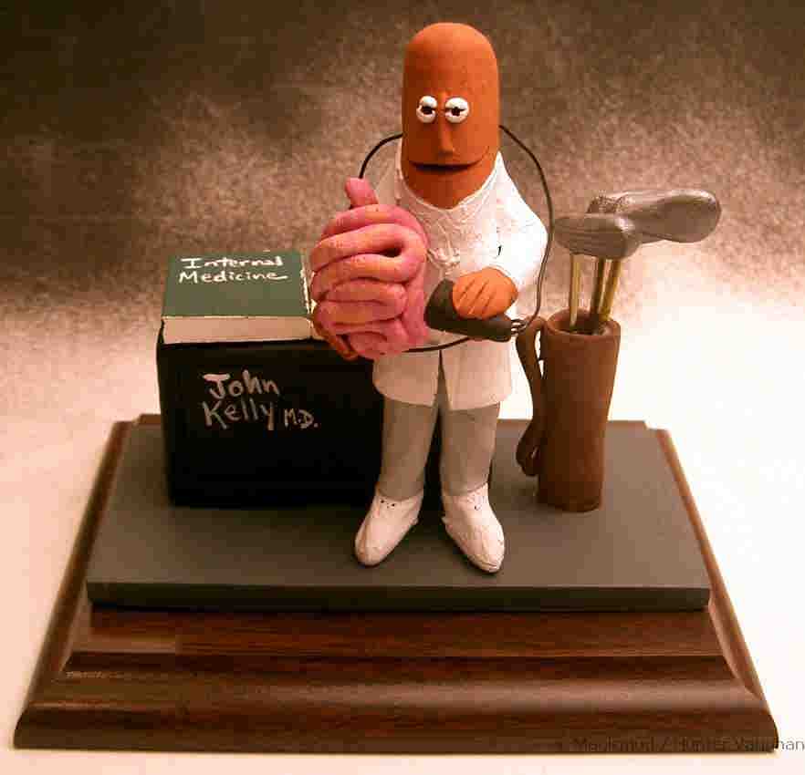 Gastroenterologist figurines