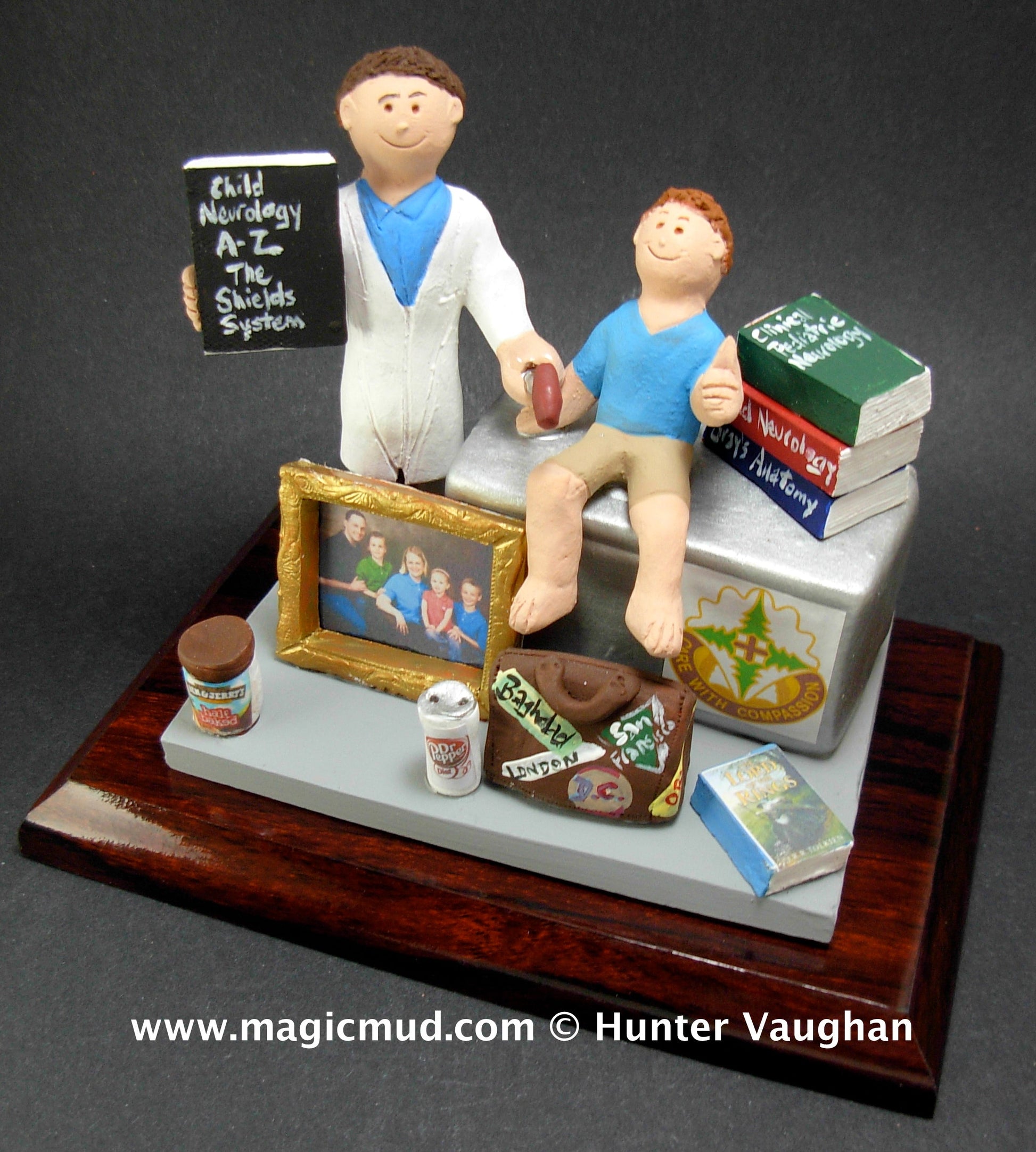child neurologist custom figurine