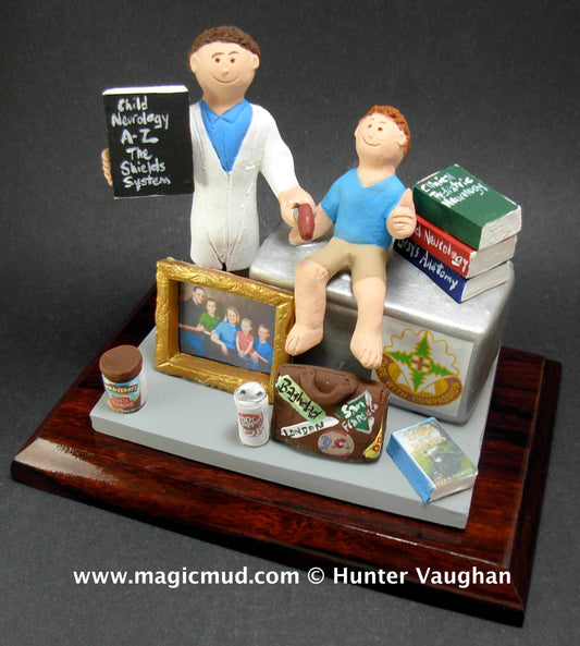 child neurologist custom figurine