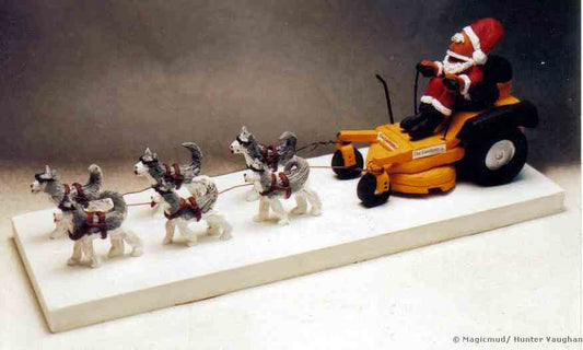 Tractor Santa