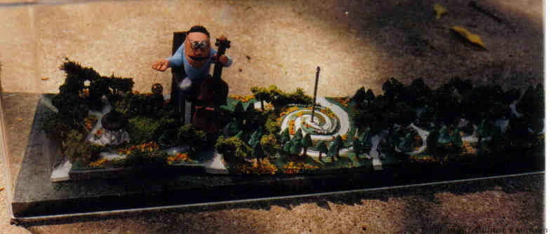 Music Garden Violinist