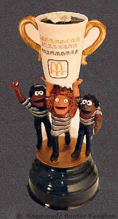 Trophy for McDonalds "Sold Most Combos"