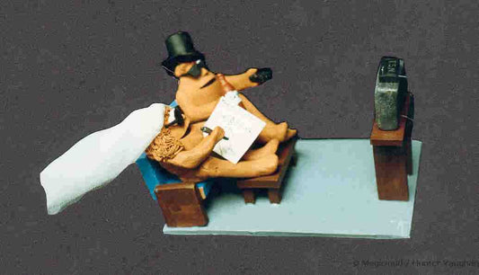 Couch Potatoes Wedding Cake Topper