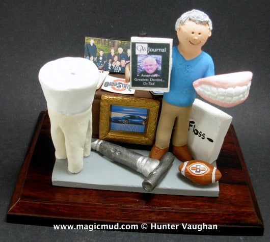 Custom Made Dentist Figurine