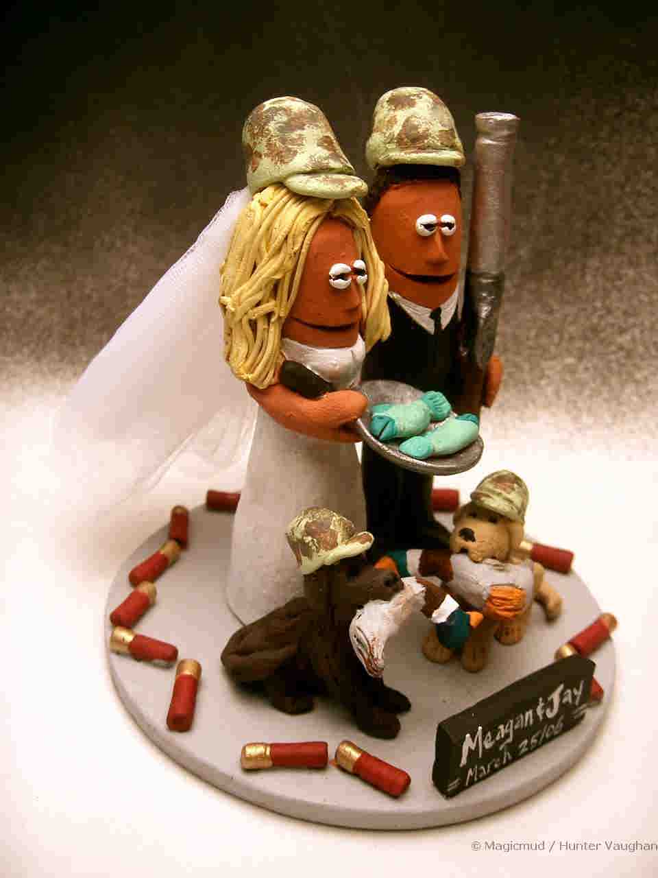 Hit your wedding cake topper target...Bullseye!