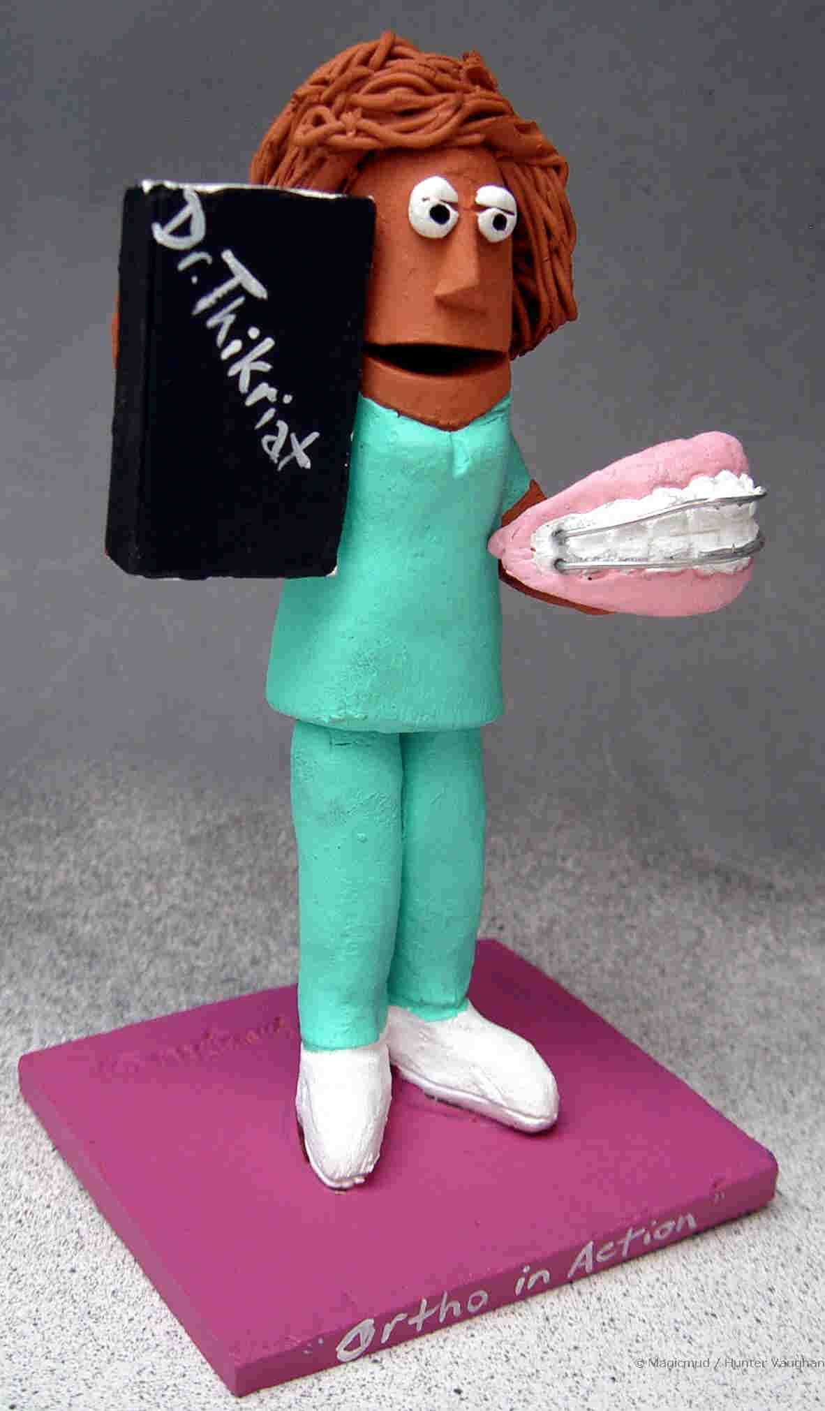 Female Orthodontist Statue, customized to your liking…