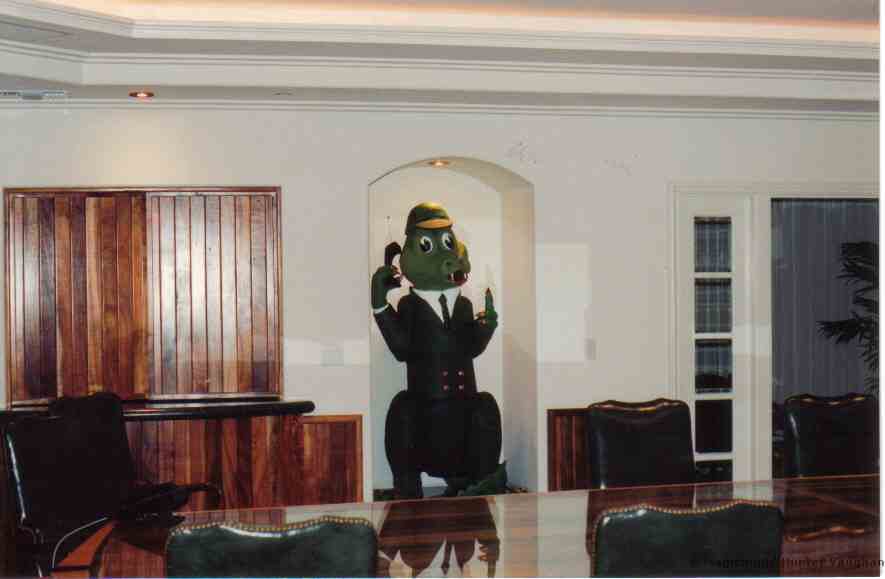 Egbar Mascot installed in Boardroom