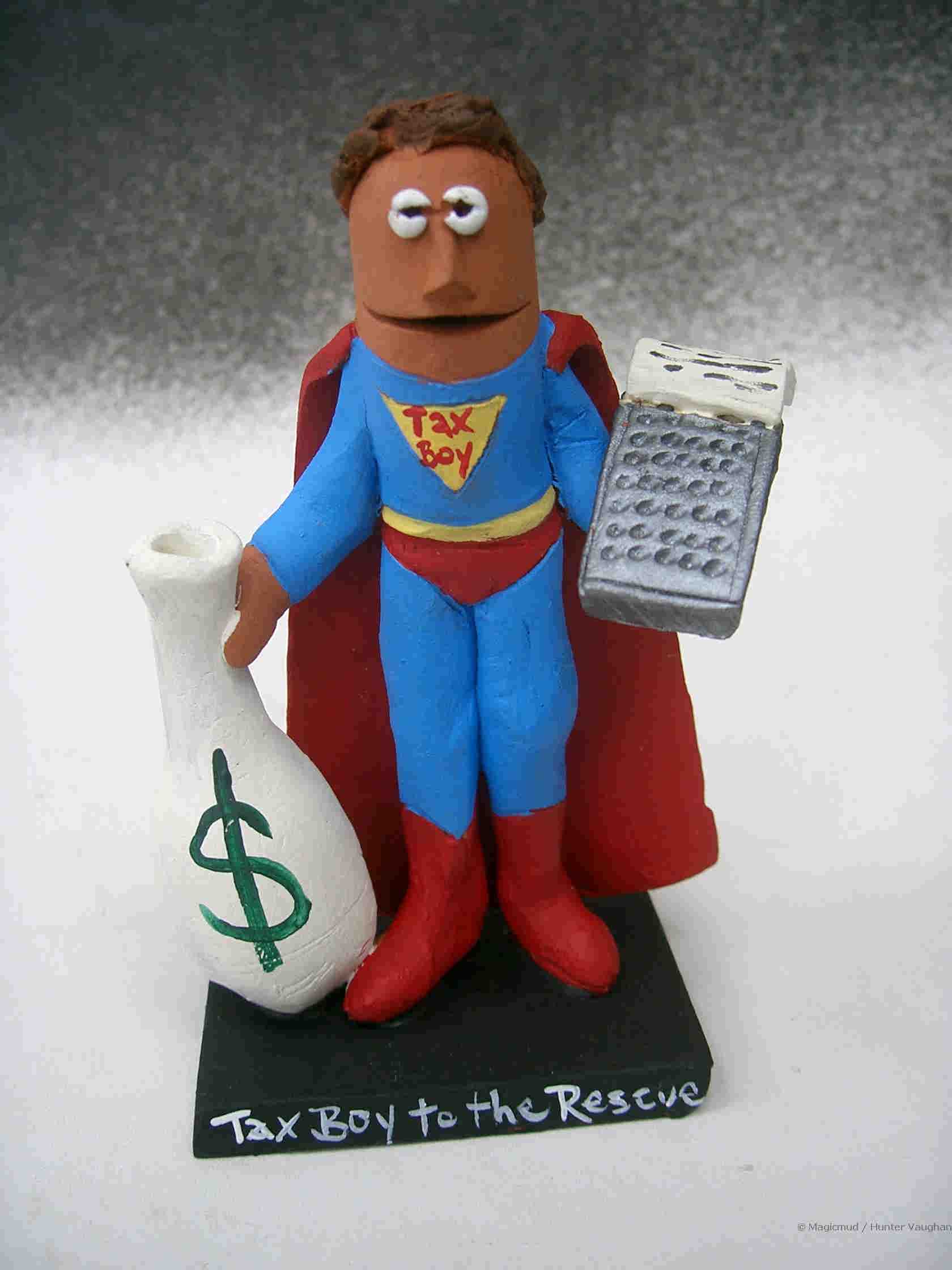 Funny Accountant's Figurine