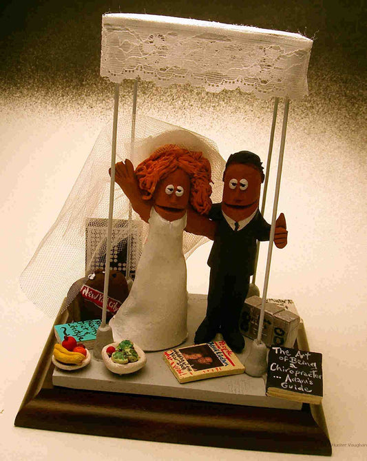 Jewish Wedding Cake Topper/Sculpture