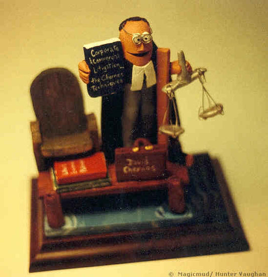 Personalized Lawyer Figurine combining business and pleasure