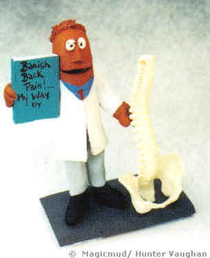 "Mr. Finespine" Chiropractor Custom Figurine