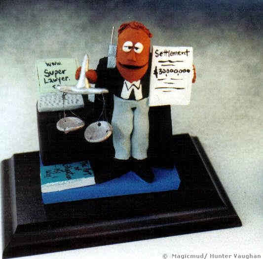 "Super Lawyer" Custom Figurine