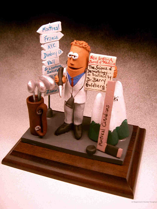 Dermatologist's Gift, Customized Figurine