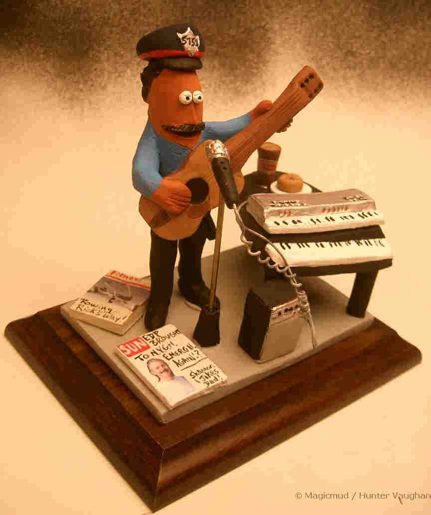 Personalized Figurine for a Policeman