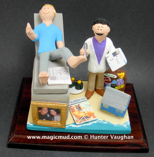 Podiatrist's Custom Made Figurine