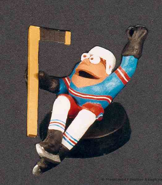 Personalized hockey player figurine