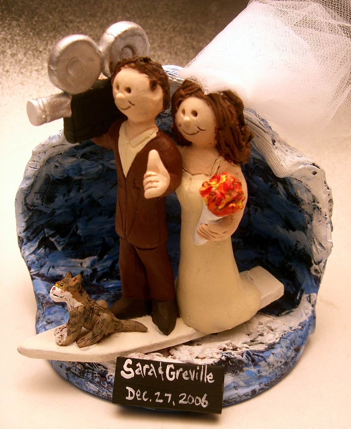 Wedding Cake Topper for Groom in Movie Business