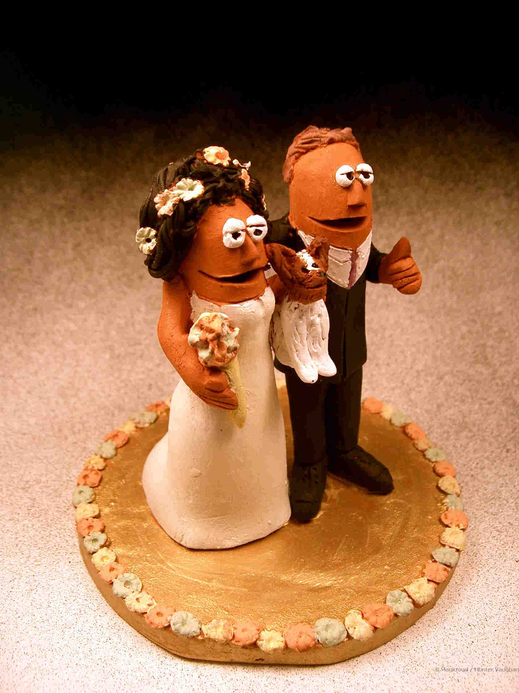 A Cake Topper can be custom created including your pet