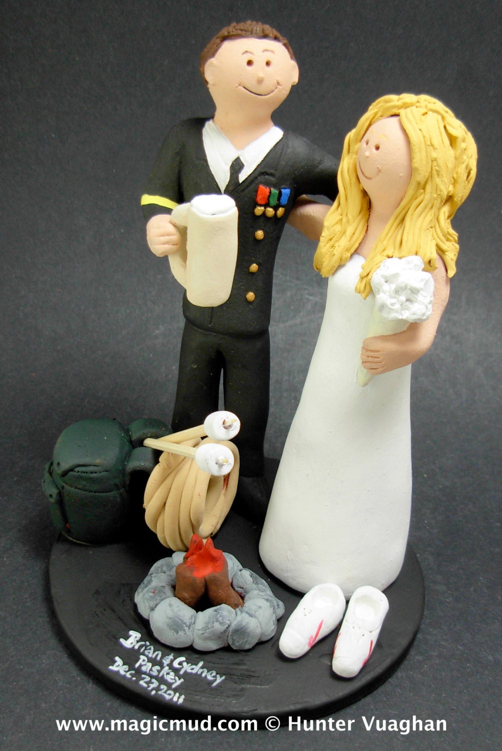 Air Force Pilot Groom In Uniform Wedding Cake Topper, USAF Pilot Wedding Anniversary Gift/Cake Topper, Air Force Pilot Wedding CakeTopper